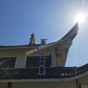 五鄉同泰嘉陵塔頂高空作業